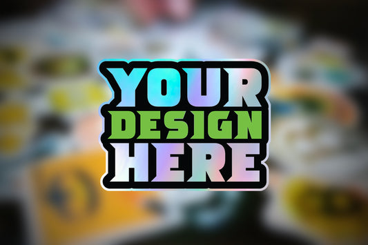 Holographic Die Cut Stickers, photo 2