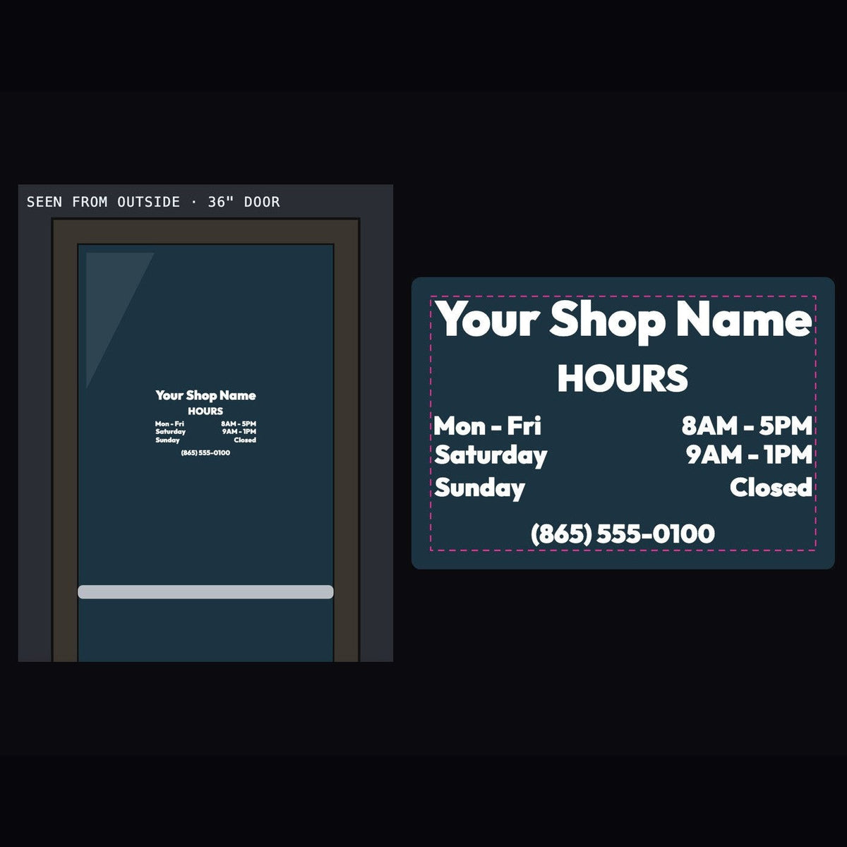 Storefront Decals