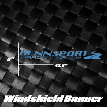 Rennsport Dragon Rally - Windshield Banner
