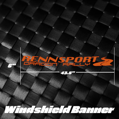 Rennsport Dragon Rally - Windshield Banner