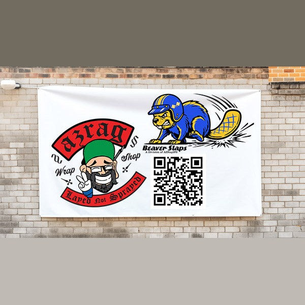 custom stationary 13oz banner