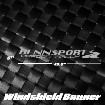 Rennsport Dragon Rally - Windshield Banner