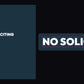 no soliciting decal white vinyl on a glass door