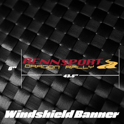 Rennsport Dragon Rally - Windshield Banner
