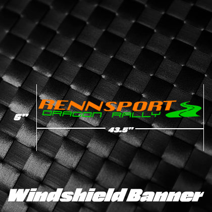 Rennsport Dragon Rally - Windshield Banner