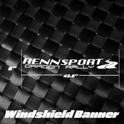 Rennsport Dragon Rally - Windshield Banner